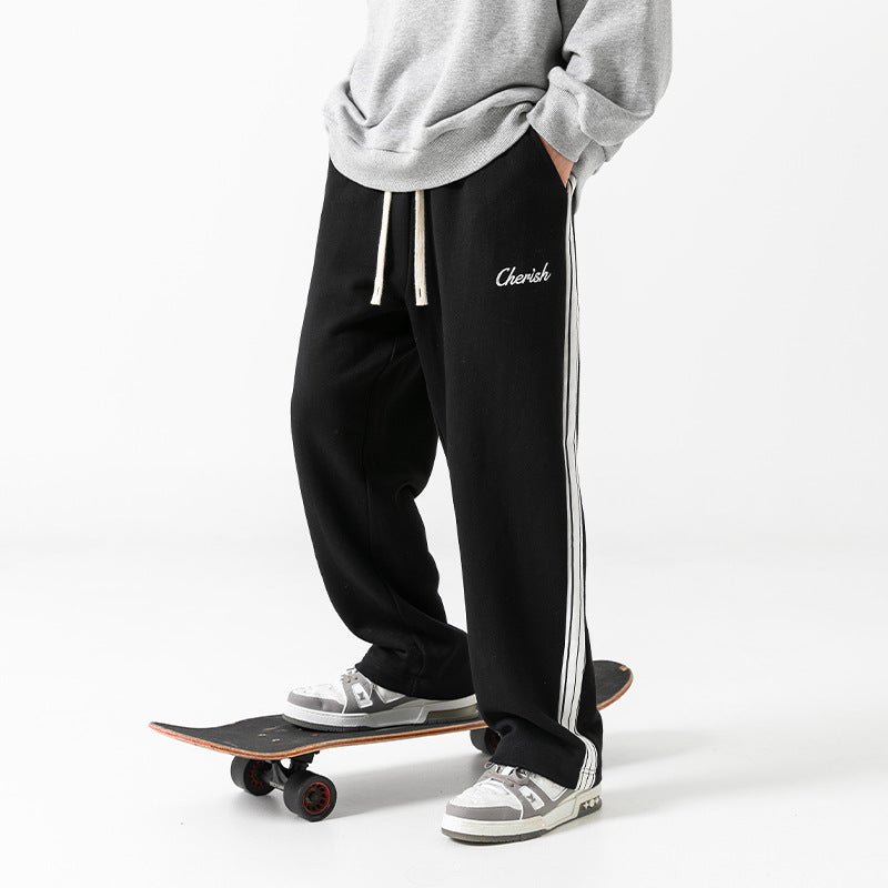 Men's Loose Versatile Athleisure Embroidered Sweatpants - AGB LuxeDrop