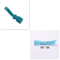Shoe Laces For Kids And Adult Sneakers Quick Lazy Metal Lock Laces Shoe Strings