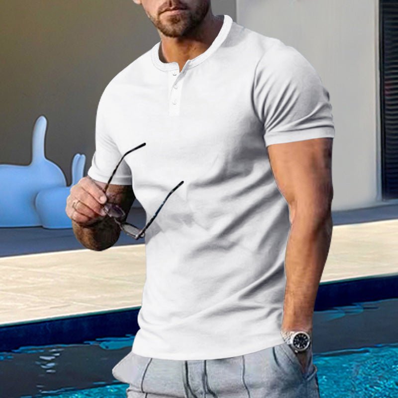 Slim Fit Athleisure T Shirt - AGB LuxeDrop