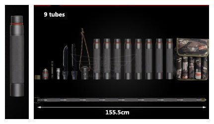 Outdoor Defense Tactical Stick Alpenstock Hiking Camping Equipment Multifunctional Walking Stick - AGB LuxeDrop