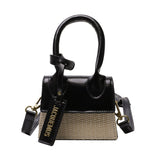 Women's Fashion Woven Fashion Crossbody Bag - AGB LuxeDrop