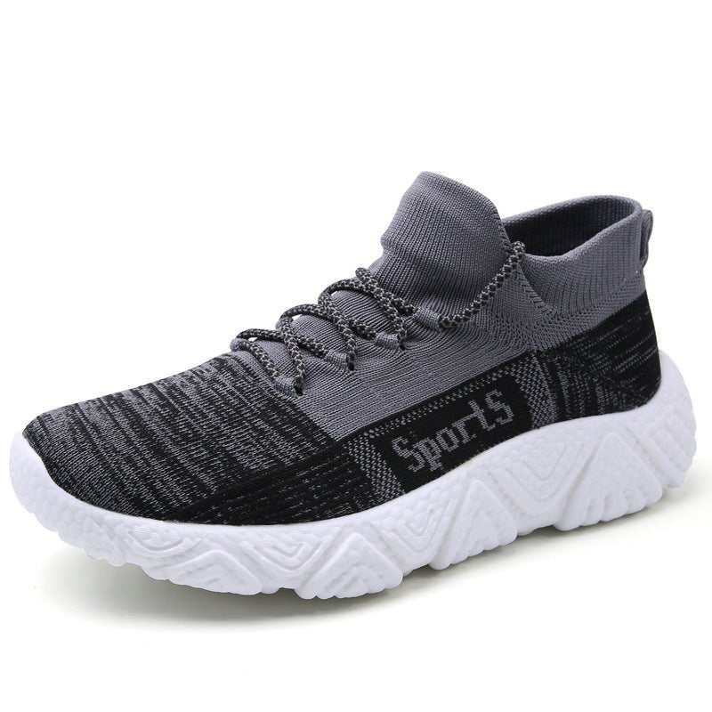 Spring And Summer Mesh Fly Woven Sneakers, Lightweight Running Shoes - AGB LuxeDrop