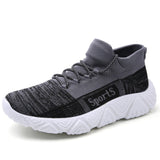 Spring And Summer Mesh Fly Woven Sneakers, Lightweight Running Shoes - AGB LuxeDrop