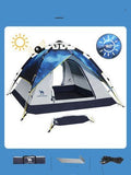 Thickened Automatic Folding Picnic Rainproof Beach Camping Equipment - AGB LuxeDrop