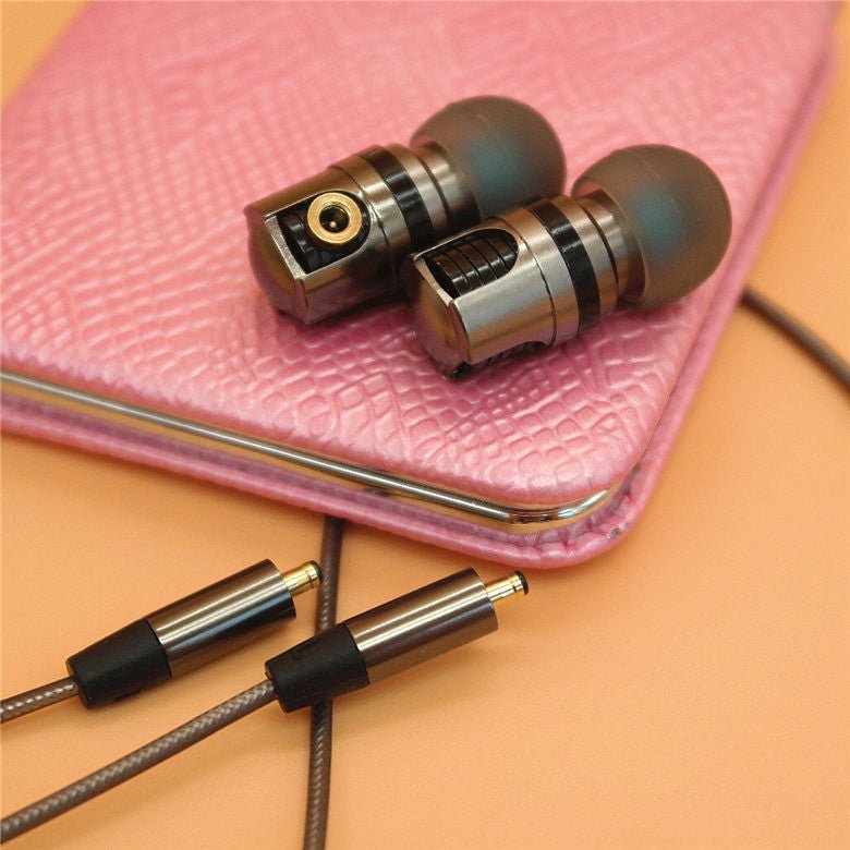 846 in - ear metal earphones - AGB LuxeDrop