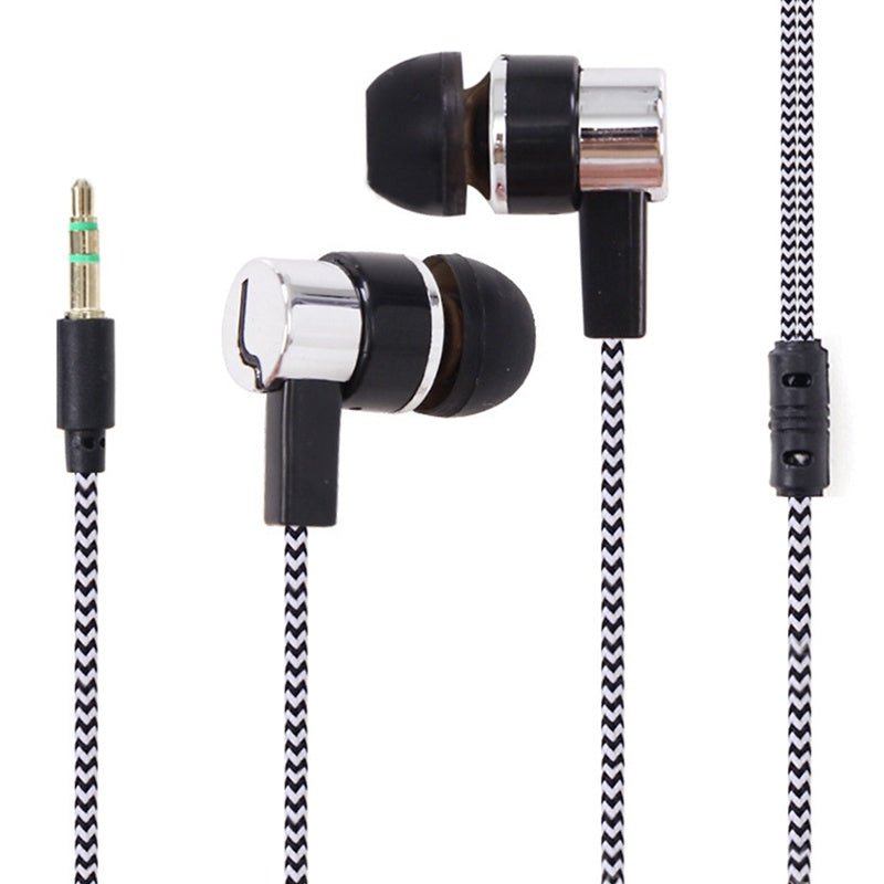 Wire - in - ear Electroplated Earphones - AGB LuxeDrop