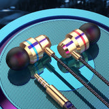 Metal Earphones High - end Wired Earphones - AGB LuxeDrop