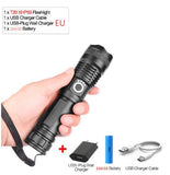 USB Charging Zoom P50 Flashlight - AGB LuxeDrop