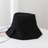 Women Sun Hats Female Summer Solid Outdoor Fisherman Hat - AGB LuxeDrop