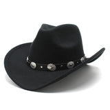 Minority Style Woolen Western Couple Cowboy Hats - AGB LuxeDrop