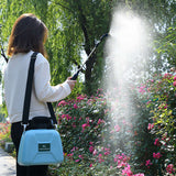 1Pc 1.3Gallon Electric Plant Sprayer Telescopic Rechargeable Garden Sprayer Automatic Handheld Sprayer With 3 Spray Spouts Shoulder Strap For Cleaning Sterilization