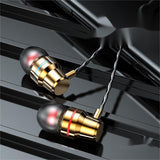 Metal Earphones High - end Wired Earphones - AGB LuxeDrop
