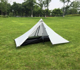 Portable camping pyramid tent single outdoor equipment camping supplies - AGB LuxeDrop
