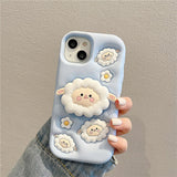 Cartoon Sheep Stand Phone Case - AGB LuxeDrop