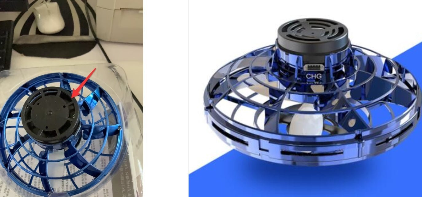 Rotating Flying GyroAircraft Induction Drone Toy - AGB LuxeDrop