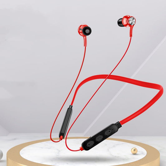 Single And Binaural Neckband Sports Bluetooth Earphones - AGB LuxeDrop