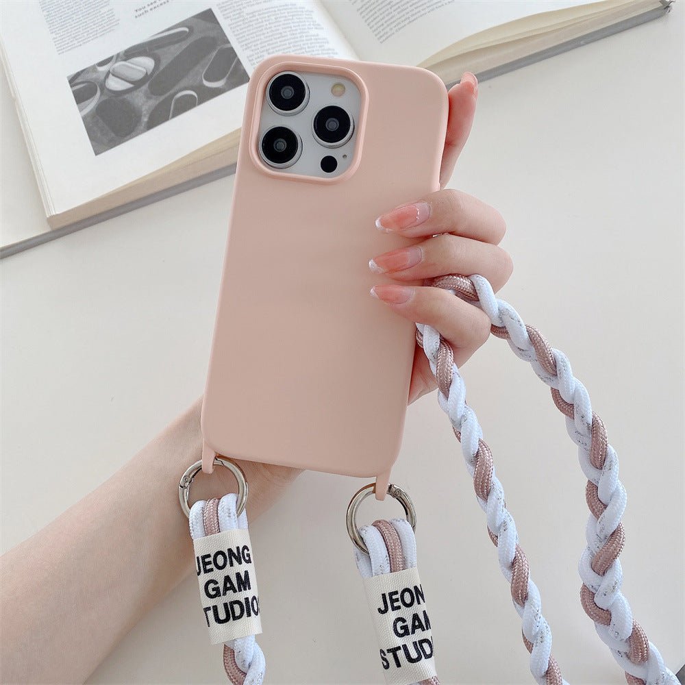 Back Woven Cross - body Lanyard Backer - card Accessories Phone Case - AGB LuxeDrop