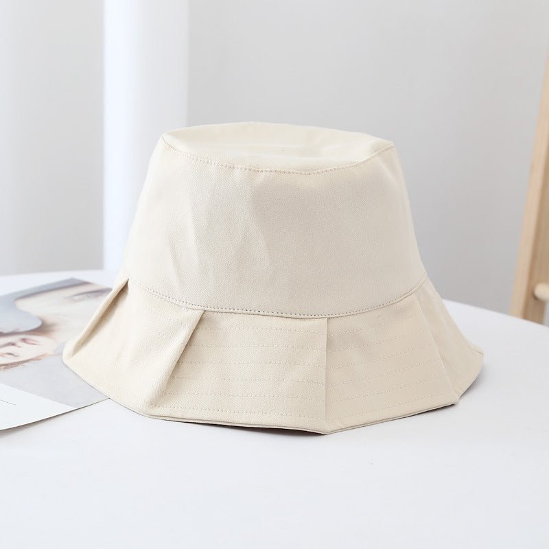 Women Sun Hats Female Summer Solid Outdoor Fisherman Hat - AGB LuxeDrop