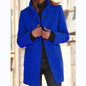 Winter Casual Button Outwear For Women Clothing