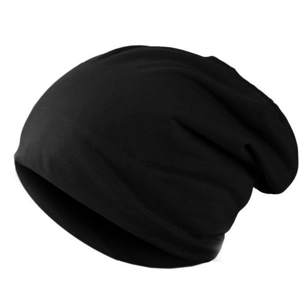 Solid Color Autumn Spring Beanies Hats For Man Male - AGB LuxeDrop