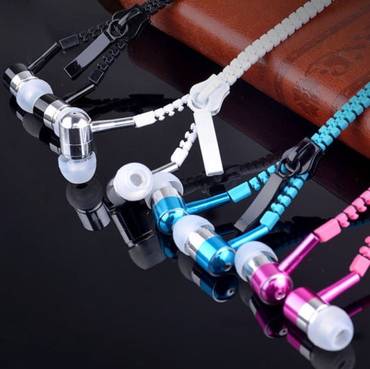Glowing Zipper Earphones - AGB LuxeDrop