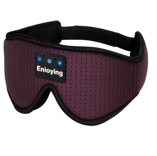3D Wireless 5.2 Bluetooth Music Eye Mask Stereo Shading - AGB LuxeDrop