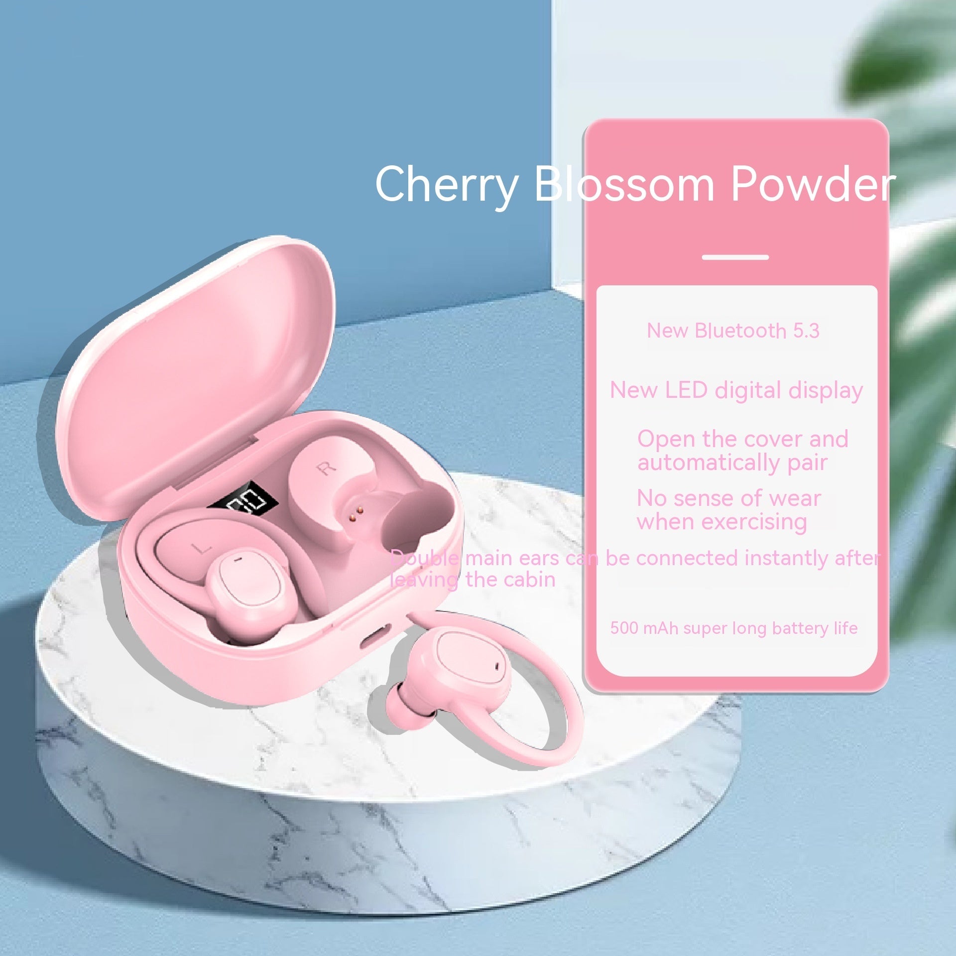 Wireless Sports Ear Hook Earphones - AGB LuxeDrop