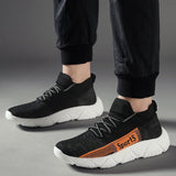 Spring And Summer Mesh Fly Woven Sneakers, Lightweight Running Shoes - AGB LuxeDrop