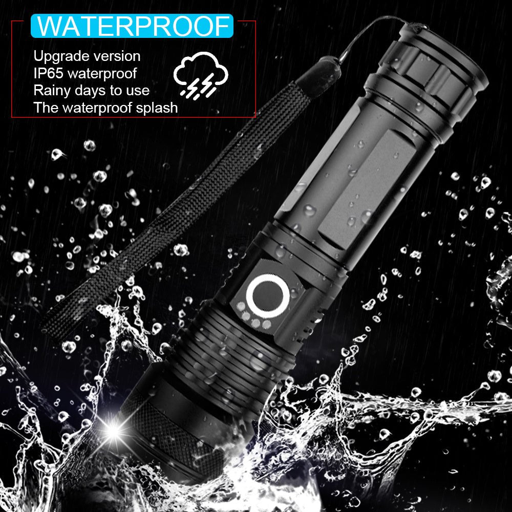 USB Charging Zoom P50 Flashlight - AGB LuxeDrop