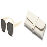 Summer Driving Sun Protection Polarized Light One Mirror Dual Use Anti Glare Trendy Sunglasses - AGB LuxeDrop