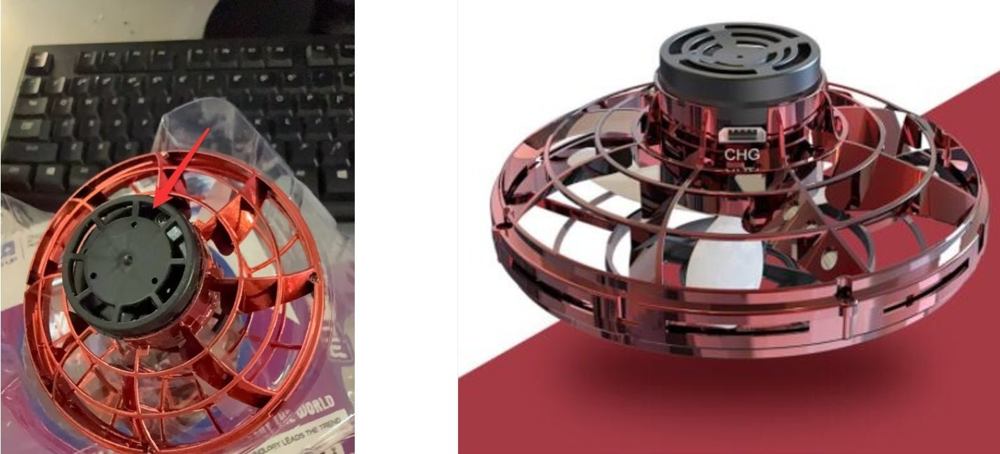 Rotating Flying GyroAircraft Induction Drone Toy - AGB LuxeDrop