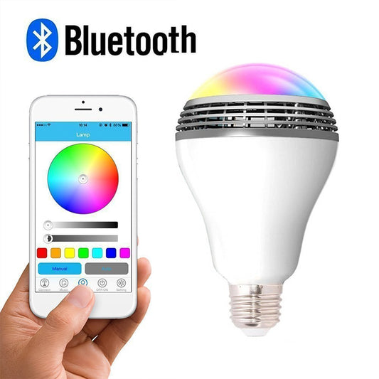Creative Home LED Smart Bluetooth Speaker E27 Bulb Light - AGB LuxeDrop