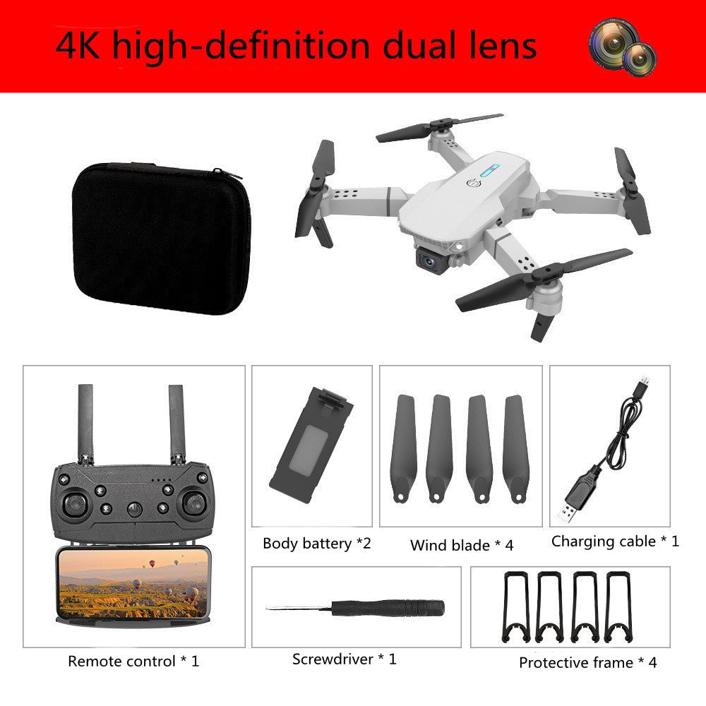 E88 Drone Photography Of High - definition Folding Four Axis - AGB LuxeDrop
