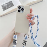 Back Woven Cross - body Lanyard Backer - card Accessories Phone Case - AGB LuxeDrop