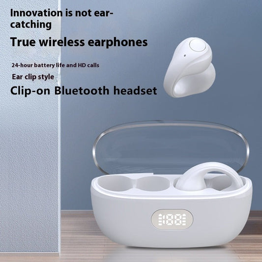 Large Power Clip - on Wireless Sports Earphones - AGB LuxeDrop