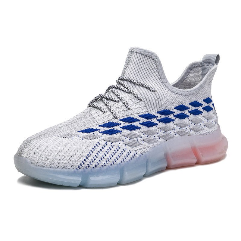 Spring And Autumn Summer New Breathable Sneakers Flyknit Surface All - matching Running Shoes - AGB LuxeDrop