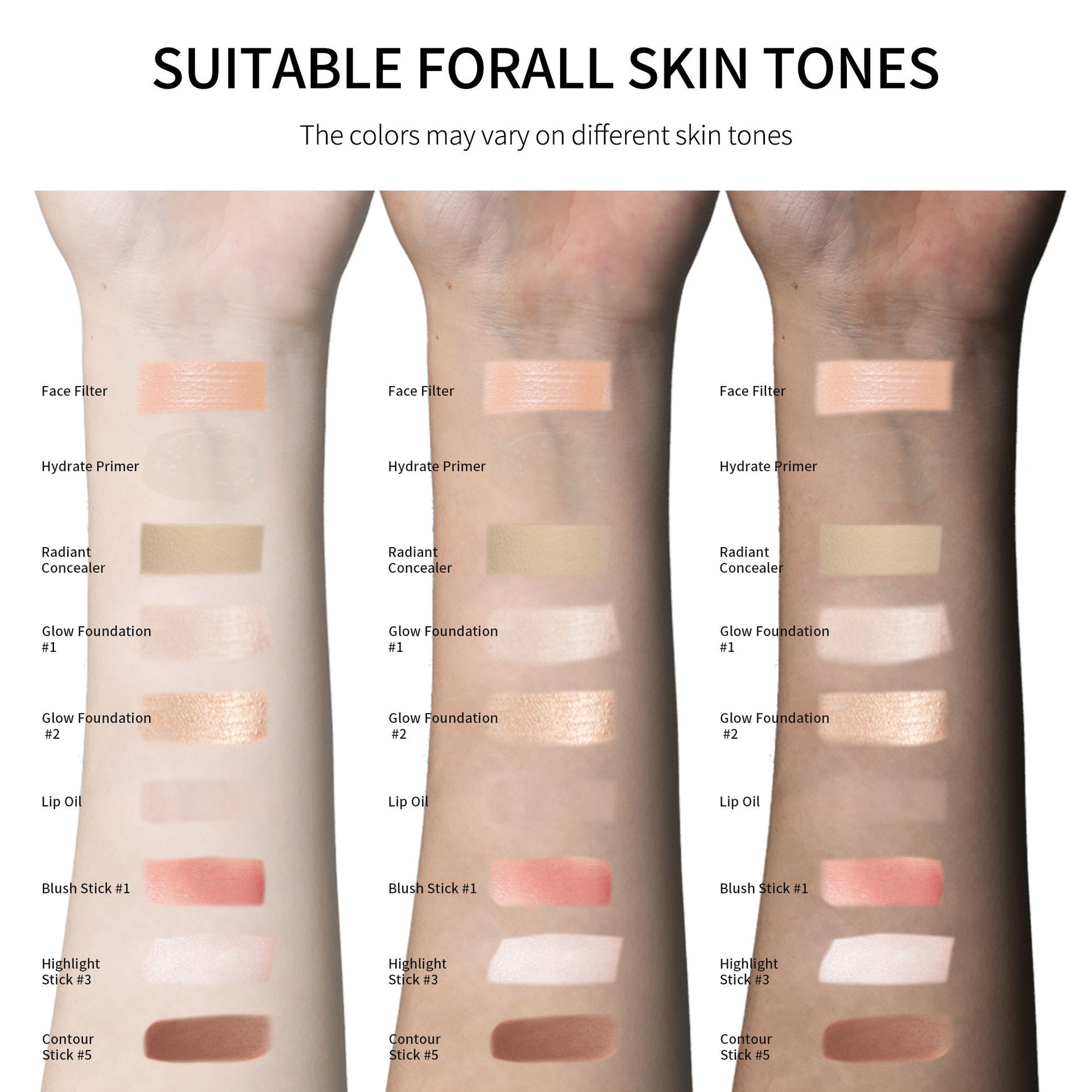 Beauty Cosmetics Facial Makeup Set - AGB LuxeDrop