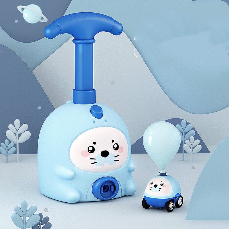 Balloon Car Toys For Babies 2 To 4 6 Years Kids Educational Air Power Balloon Car Launch Tower Montessori Toy For Children Gift - AGB LuxeDrop