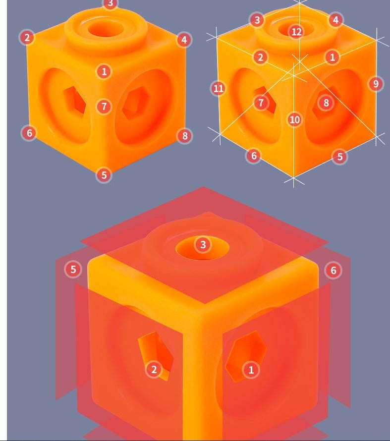 Building Blocks Assembling And Inserting Toys For Children And Babies Early Education - AGB LuxeDrop