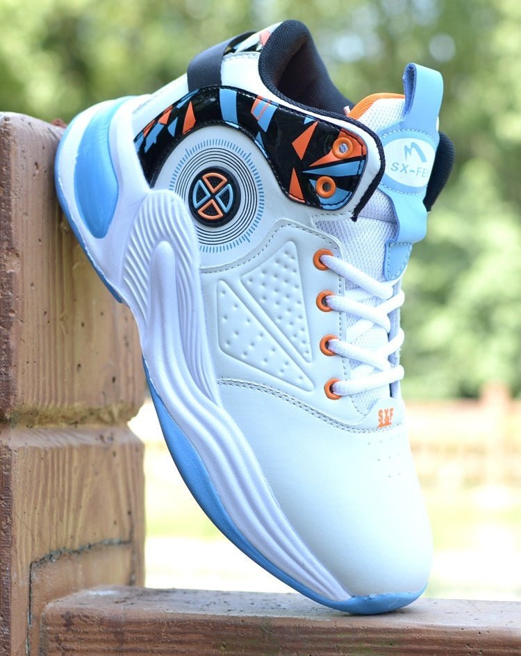 Men's Shoes Autumn And Winter Basketball Shoes Sports Running Shoes Students' Sneakers - AGB LuxeDrop