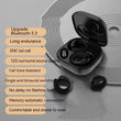 Digital Display Earclip Bluetooth Earphones - AGB LuxeDrop
