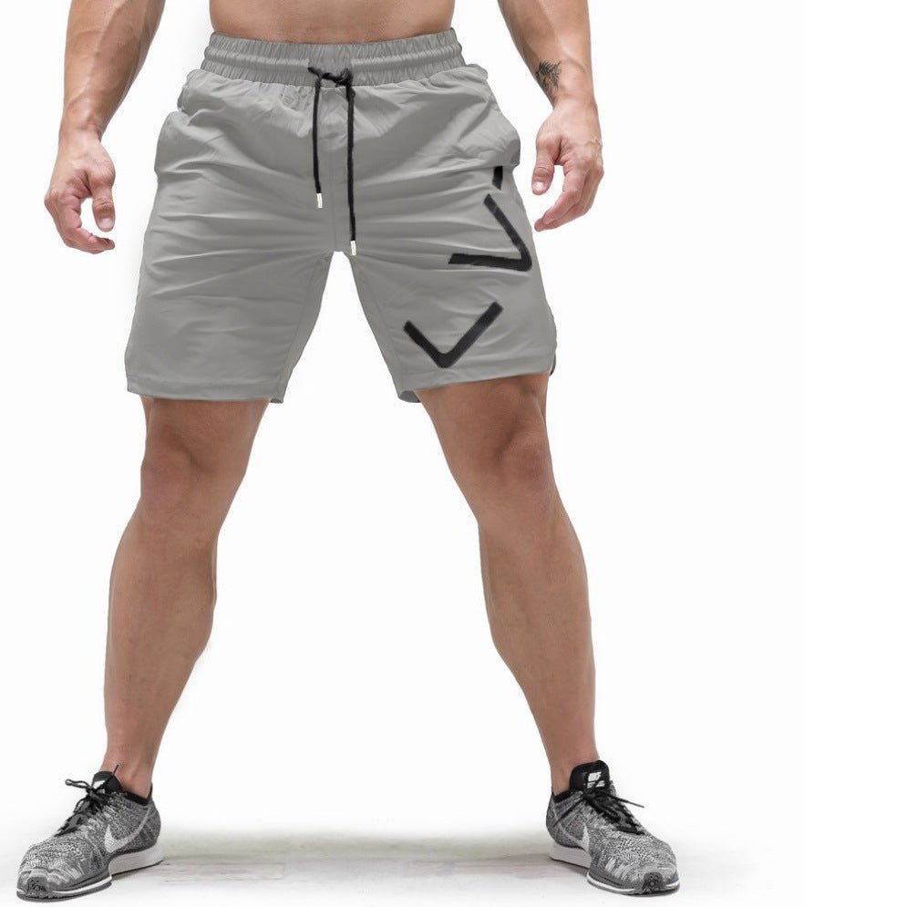 Men's Athleisure Cotton Stretch Workout Loose Shorts - AGB LuxeDrop