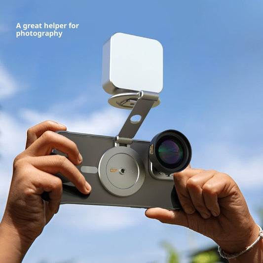 Professional Photography Cold Shoe - Port Accessories Mobile Phone Double Magnetic Bracket - AGB LuxeDrop