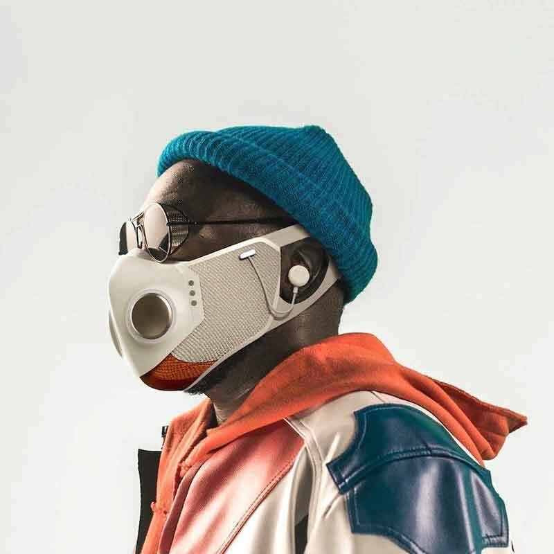 New Hi - Tech Earplugs Halloween Mask - AGB LuxeDrop