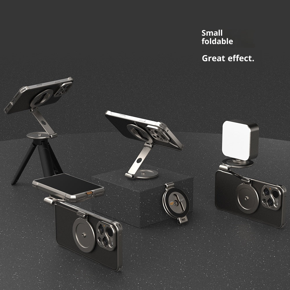 Professional Photography Cold Shoe - Port Accessories Mobile Phone Double Magnetic Bracket - AGB LuxeDrop