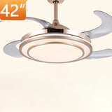 Home Full Spectrum Eye Protection LED Fan Chandelier - AGB LuxeDrop