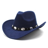 Minority Style Woolen Western Couple Cowboy Hats - AGB LuxeDrop