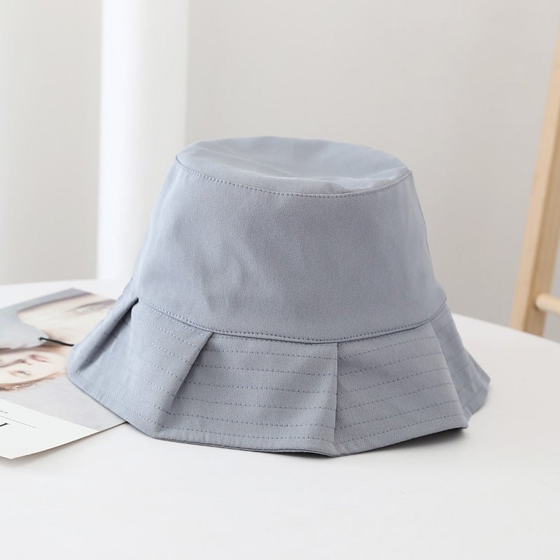 Women Sun Hats Female Summer Solid Outdoor Fisherman Hat - AGB LuxeDrop