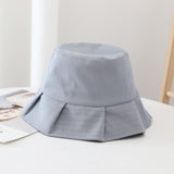Women Sun Hats Female Summer Solid Outdoor Fisherman Hat - AGB LuxeDrop