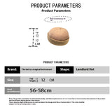 Autumn And Winter Deerskin Velvet Beret Melon Skin Hat - AGB LuxeDrop